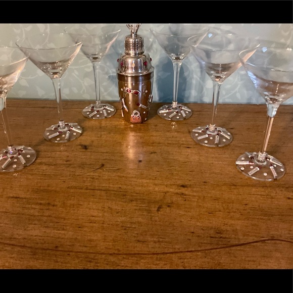 Cosmo Martini Set by St. Jon Home. - Picture 1 of 11